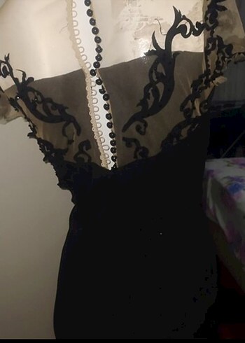 Abiye şık balık model