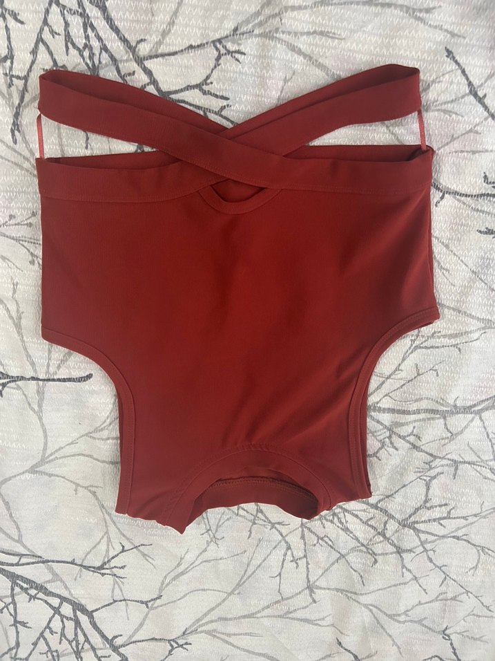 Kiremit rengi Mini Atletik Kadın İç Giyim - Görsel 2