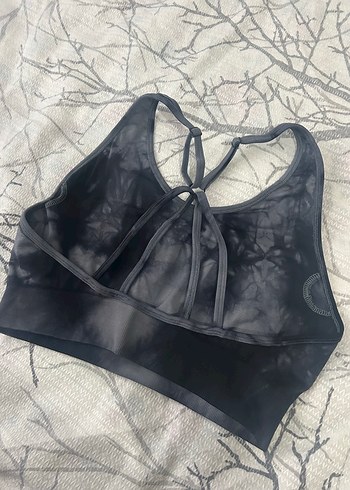 Gri Tie-Dye Spor Sütyeni Mini Boy - Görsel 4