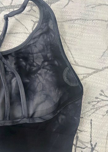 Gri Tie-Dye Spor Sütyeni Mini Boy - Görsel 6