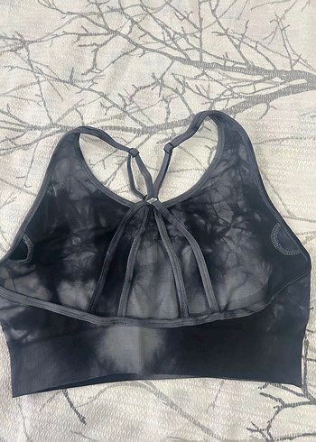 Gri Tie-Dye Spor Sütyeni Mini Boy - Görsel 5