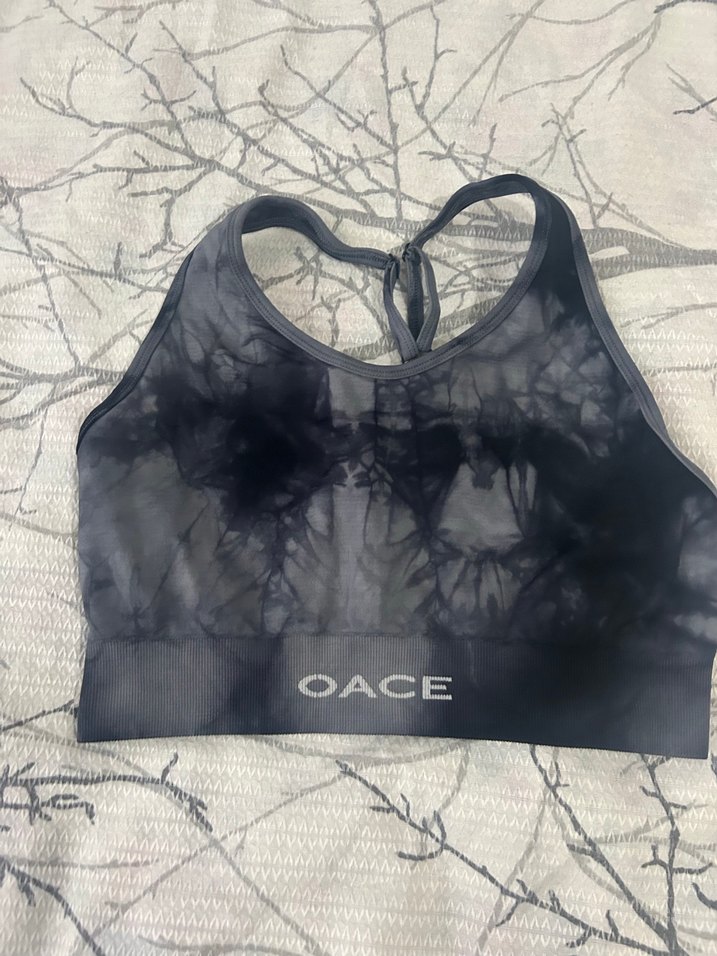 Gri Tie-Dye Spor Sütyeni Mini Boy - Görsel 2