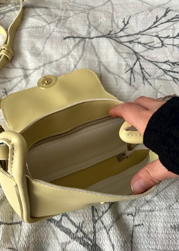 Beyaz Modern Klasik Kadın Çanta - Görsel 5