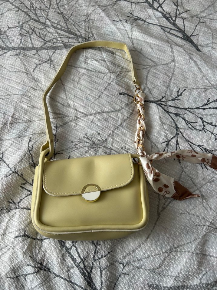 Beyaz Modern Klasik Kadın Çanta - Görsel 2