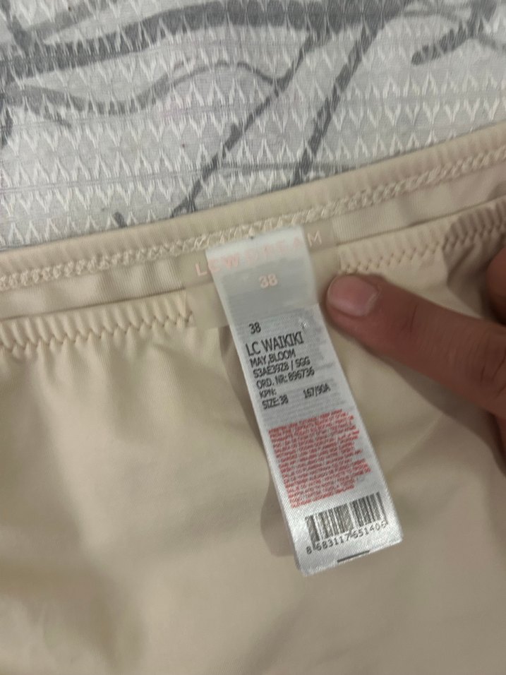 Bej LC Waikiki 38 Beden İç Giyim - Görsel 2