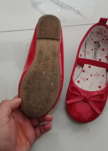 LC Waikiki Lc Waikiki Kız Çocuk Kırmızı Fiyonklu Babet