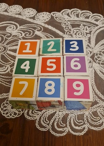 Renkli Sayı Blokları Eğitici Oyuncak - Görsel 2