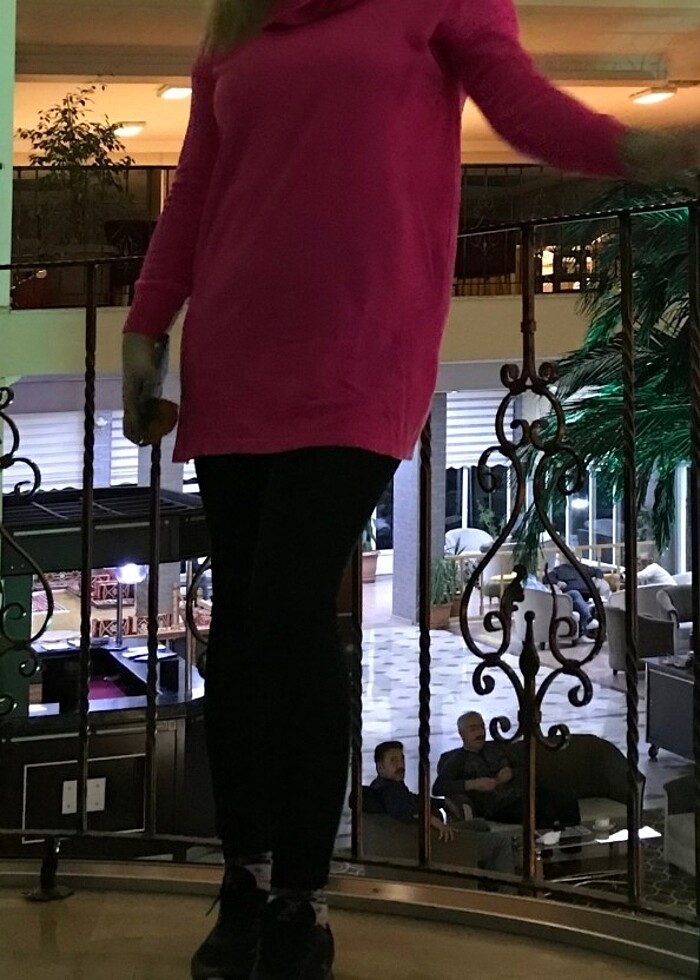 Kadın tunik kazak  L - Görsel 2