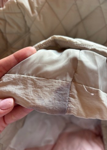 Mudo Pekuş Yakalı Krem Mont - Görsel 7