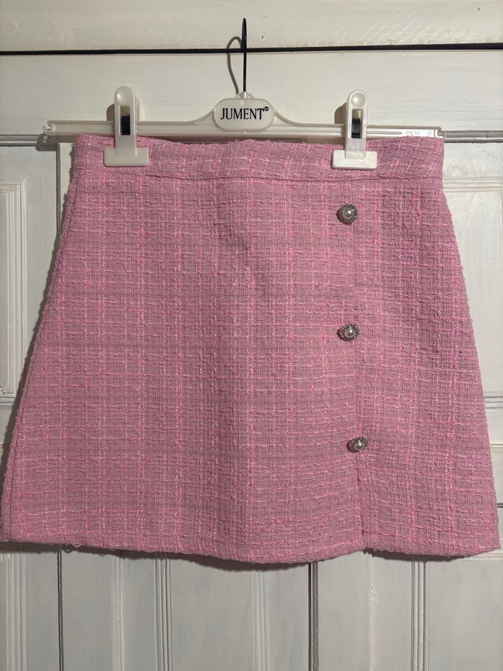 Koton Kids Pembe Tüvit Etek - Görsel 2