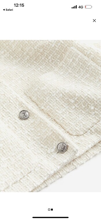 xs Beden H&M Bukle Ceket
