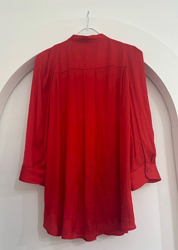 Zadig & Voltaire Kırmızı Bağlamalı Bluz - Görsel 3