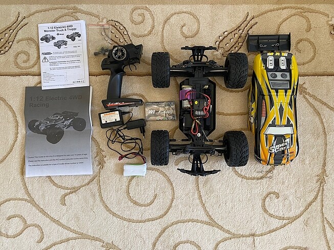  Beden Renk 1/12 prof elektrikli 4wd rc