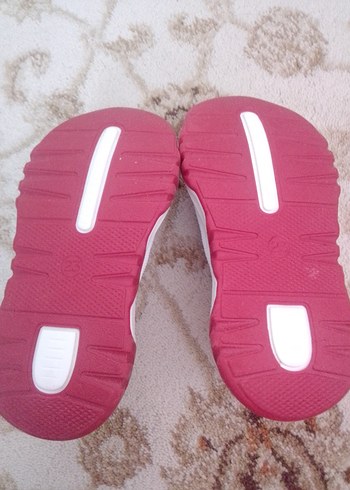 Beyaz Elastik Erkek Bebek Spor Ayakkabı - Görsel 2