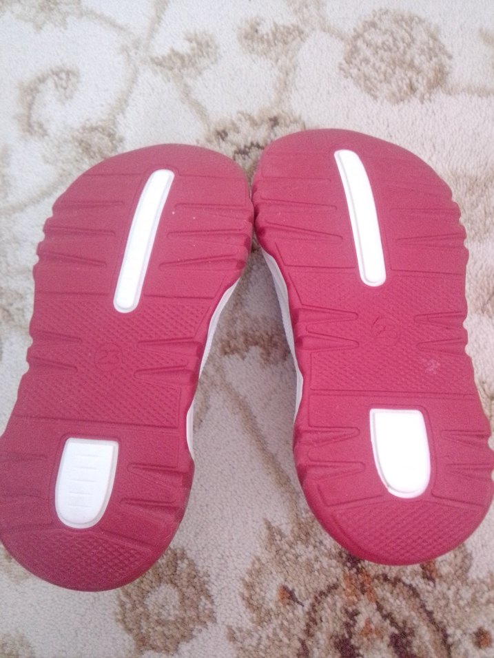 Beyaz Elastik Erkek Bebek Spor Ayakkabı - Görsel 2