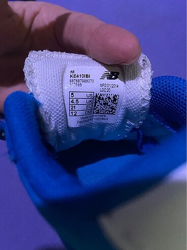 New Balance Erkek bebek ayakkabı