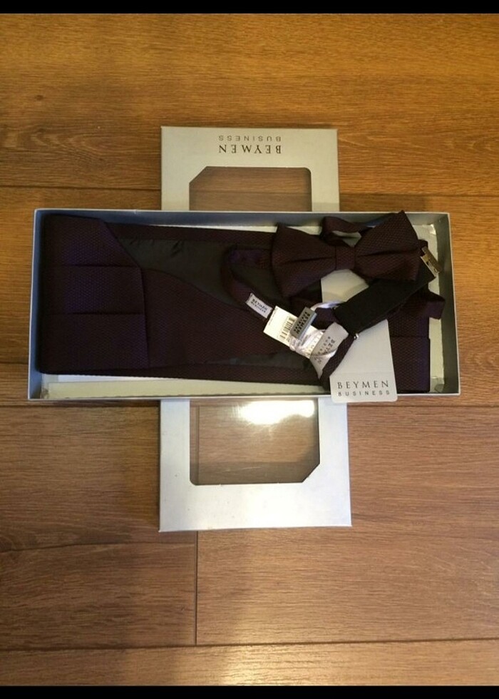 Beymen business papyon kuşak set - Görsel 2
