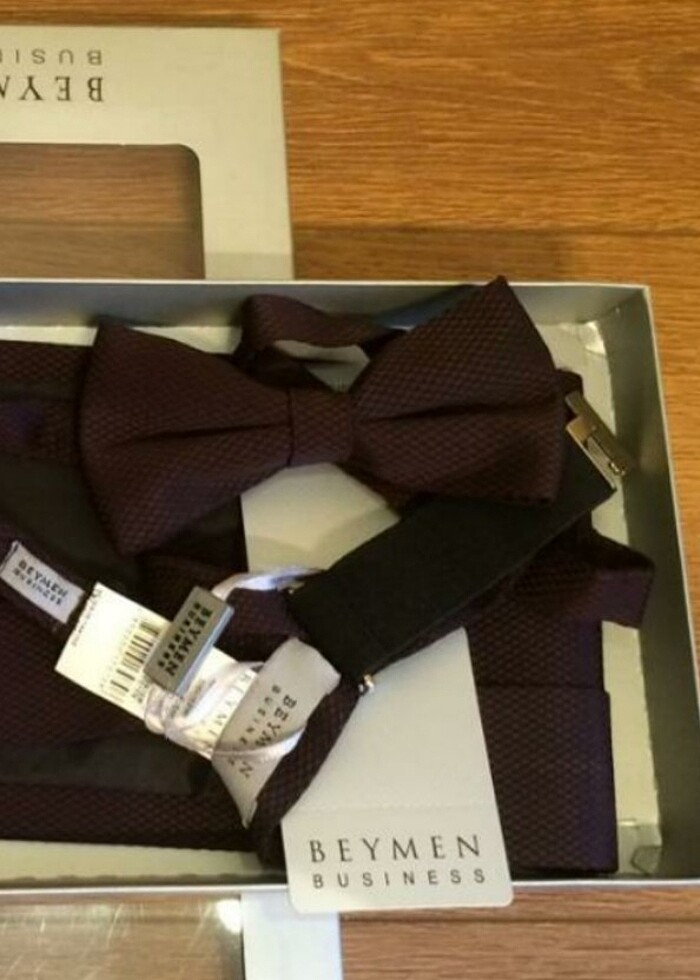 Beymen business papyon kuşak set - Görsel 4
