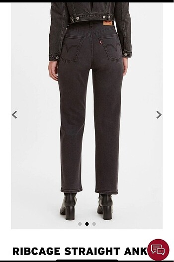 26 Beden Levi?s Ribcage Ankle Jean