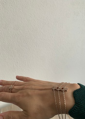 Ataköy 925 ayar gumuş şahmran bıleklı