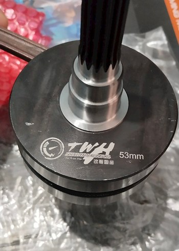 2 zamanlı scooter 53mm yarış krank twh - Görsel 2