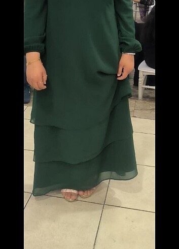 Şifon elbise 
