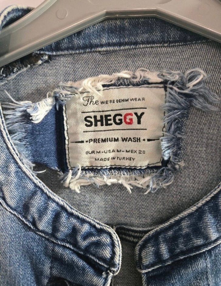 Düğmeli Kadın Kot Ceket - Görsel 3