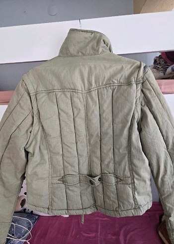 Asker Yeşili Levis Ceket - Görsel 2