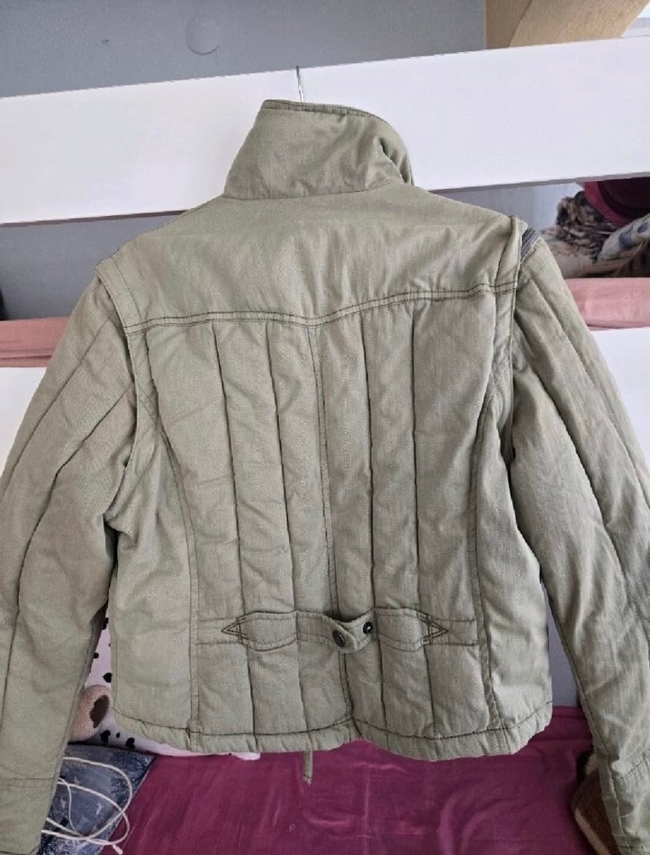 Asker Yeşili Levis Ceket - Görsel 2