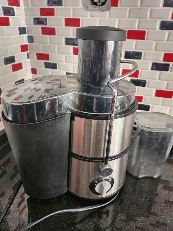 Gri Paslanmaz Çelik Katı Meyve Sıkacağı - Görsel 2