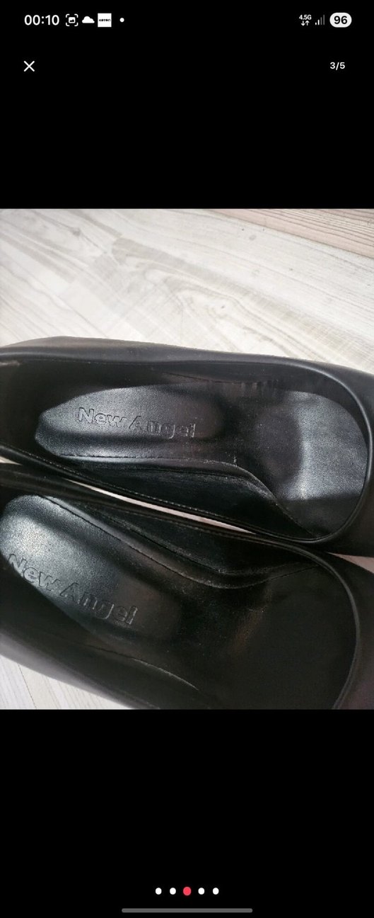 Siyah Modern Klasik Stiletto Topuklu Kadın Ayakkabı - Görsel 2