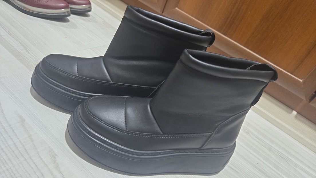 Siyah Dolgu Topuk Bot - Görsel 2