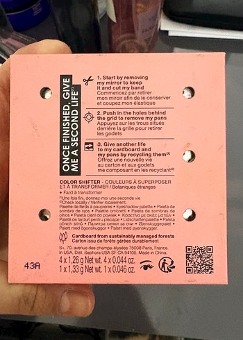 Sephora Color Shifter Göz Farı Paleti - Görsel 3