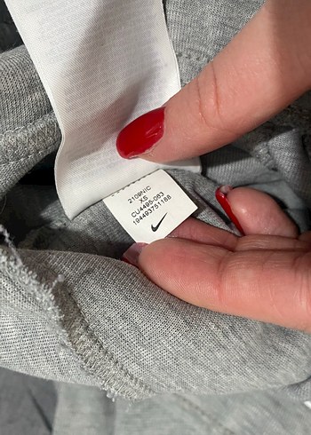 Nike Gri Bağcıklı Eşofman Altı techfleece ERKEK - Görsel 3