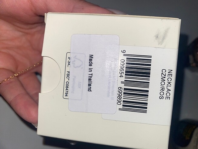 swaroski kuğu kolye - Görsel 2