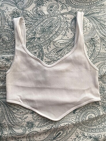 zara crop top