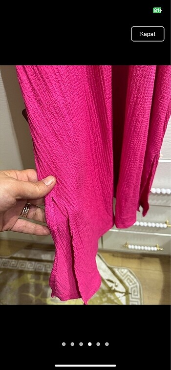 xl Beden pembe Renk elbise