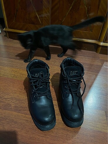Cat Cat Topuklu Bot Topuklu Deri Bot