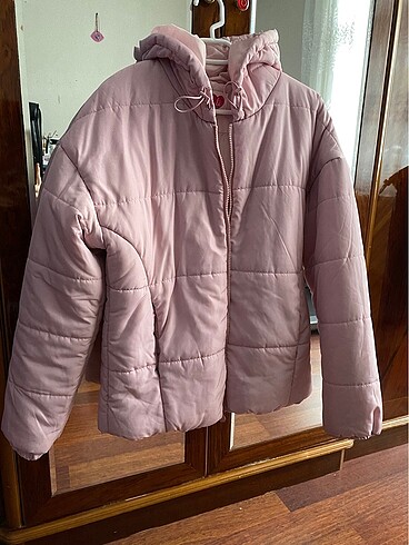 Koton Pembe Şişme Mont