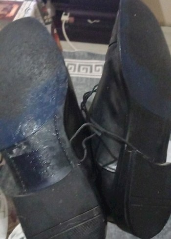 Klasik Siyah Deri Erkek Ayakkabısı - Görsel 4