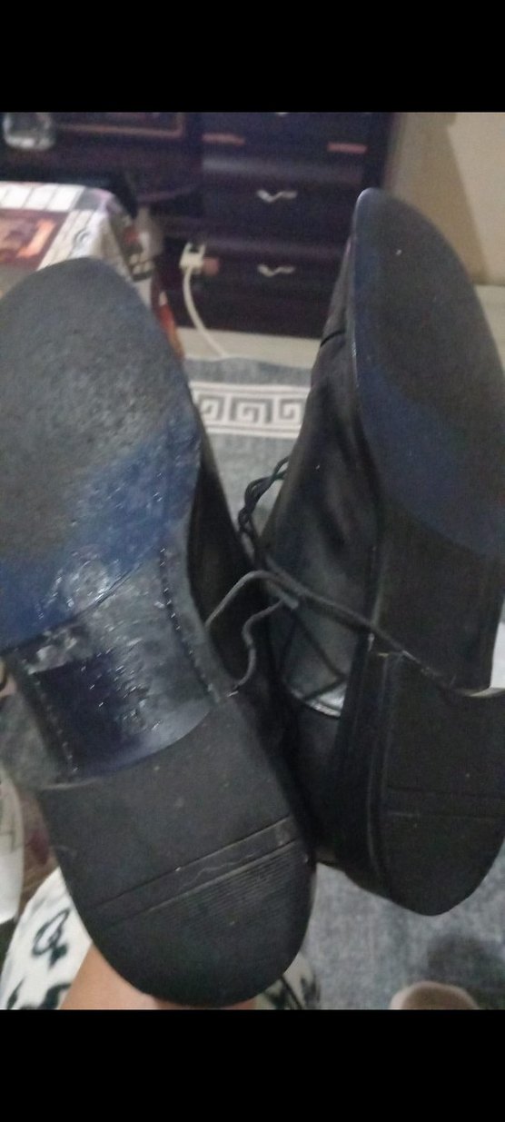 Klasik Siyah Deri Erkek Ayakkabısı - Görsel 4