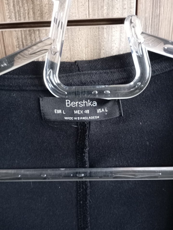 Siyah Midi Salaş penye hırka - Görsel 2