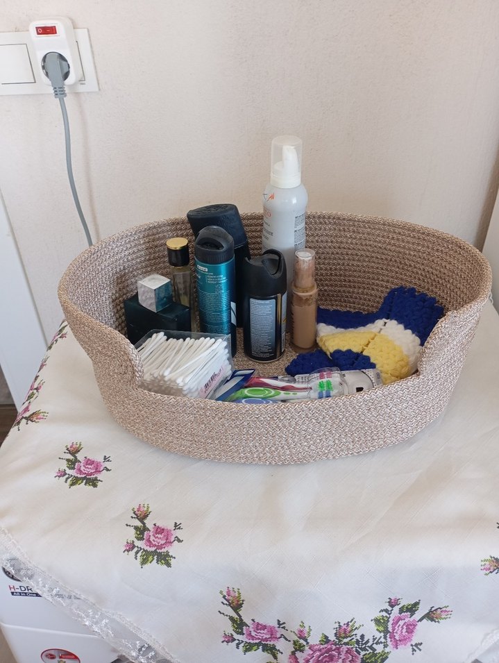 hasır Sepet ve Saklama Kutusu - Görsel 2