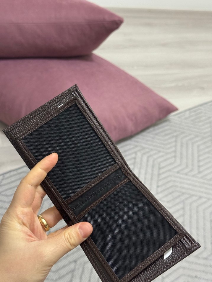 Minimalist Kahverengi Erkek Cüzdanı - Görsel 3