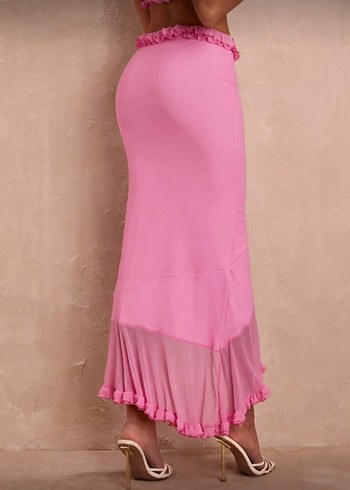 Sheinside Shein Pembe Takım