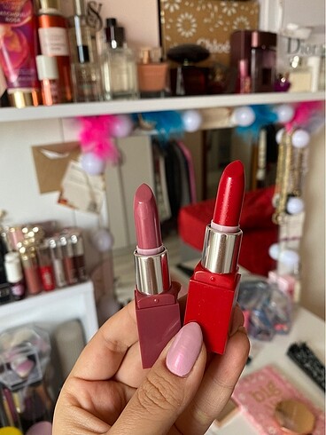 Clinique Plum Pop ve Cherry Pop Ruj?lar