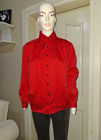 Vintage kırmızı gömlek 