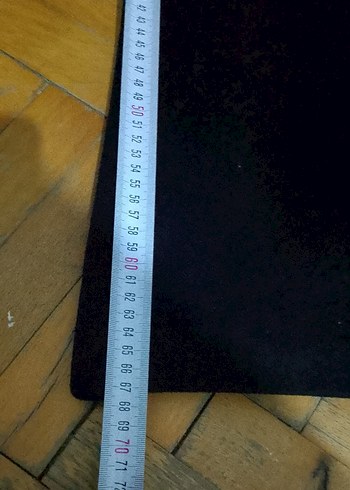 Düğmeli Siyah Midi Erkek Kaban - Görsel 4