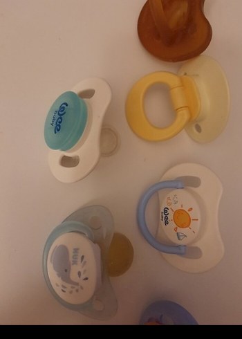 Çok Renkli Bebek Emzikleri Seti - Görsel 5