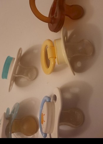 Çok Renkli Bebek Emzikleri Seti - Görsel 6